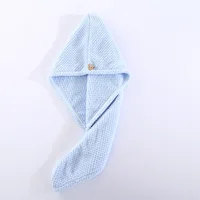 Fast Absorption Hair Drying Turban Hat Pineapple Coral Fleece Long Hair Drying Hat Towel 25x65cm 6