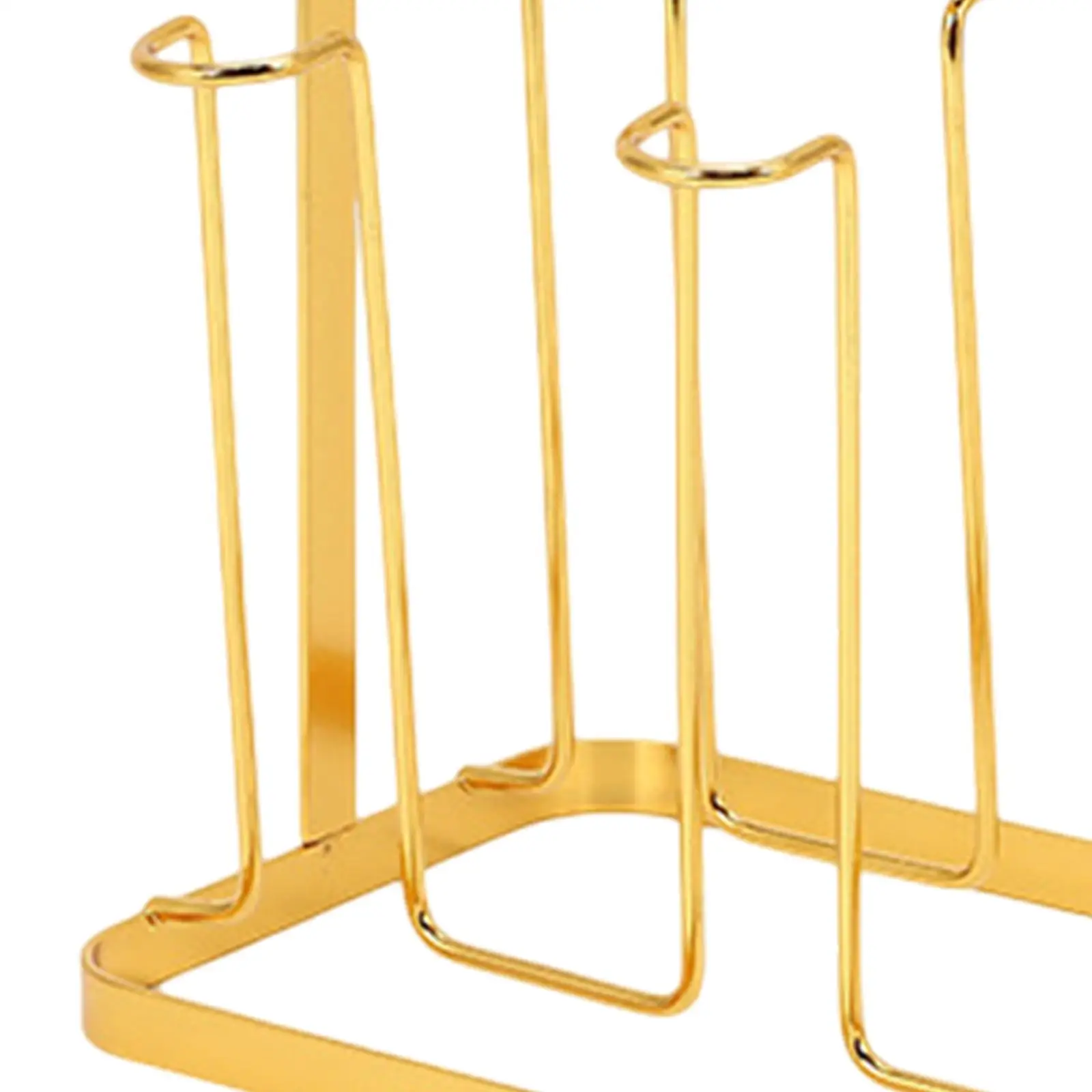 Mug Organizer Metal Cup Drying Rack for Countertop Drainer Stand Glass Bottle Holder Coffee Mug Holder for Office Coffee Mugs 5