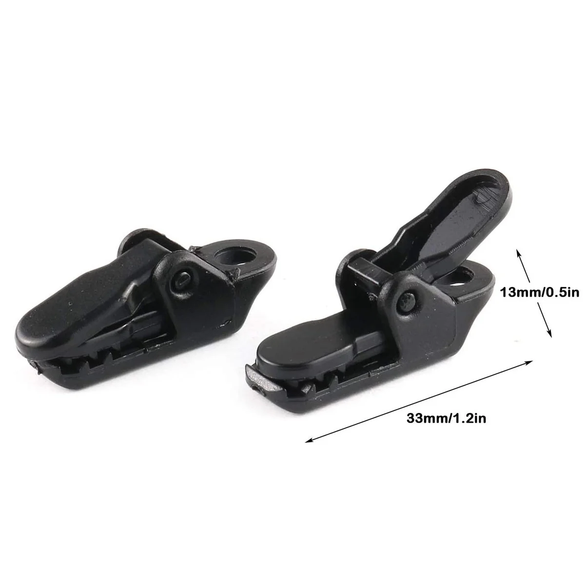 10Pcs Tarp Clips Crocodile Tent Awning Clamps Set Heavy Duty Lock Grip Instant Clip for Camping Canopy Tarps Caravan outdoor clips