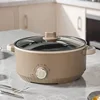Large capacity household electric cooking pot electric hot pot multi-functional cooking pot dormitory non-stick with steamer 2