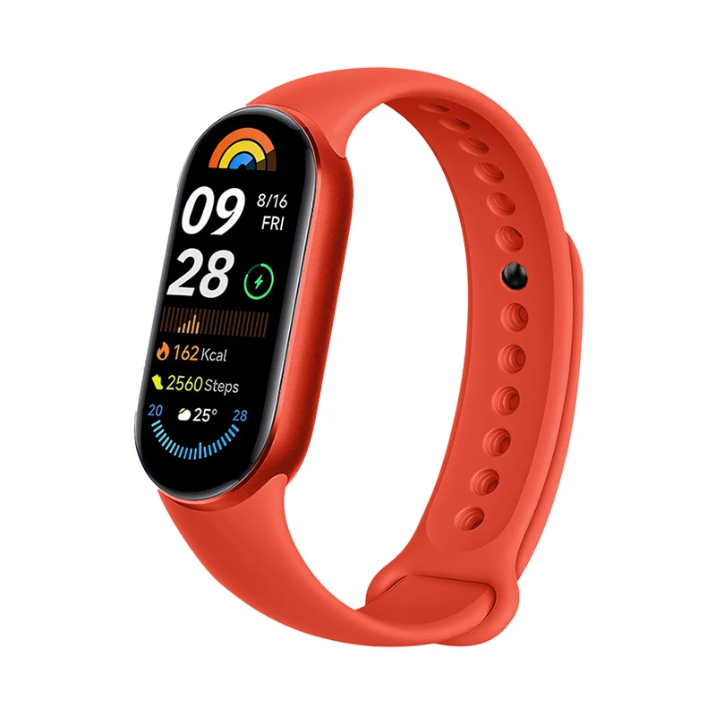 Buntes und trendiges High-End-Silikonarmband für Xiaomi Band 8 9 10, flexibles und minimalistisches Sportarmband – Detail 21