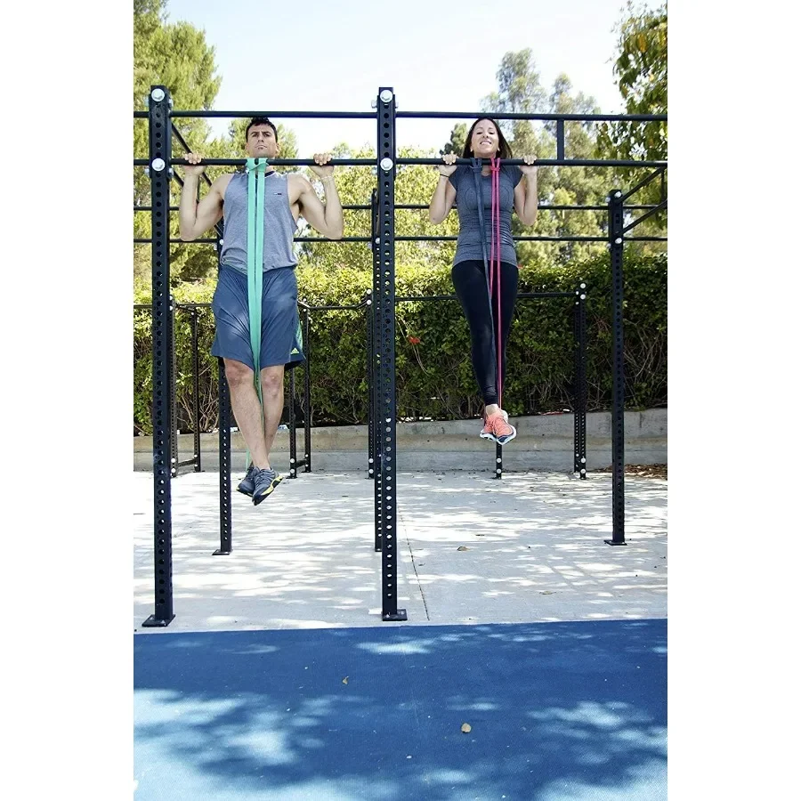 Combo Pull Up Assist Bands | Heavy Duty Resistance Exercise Bands for Powerlifting, Mobility, and Stretching | Resistance Bands