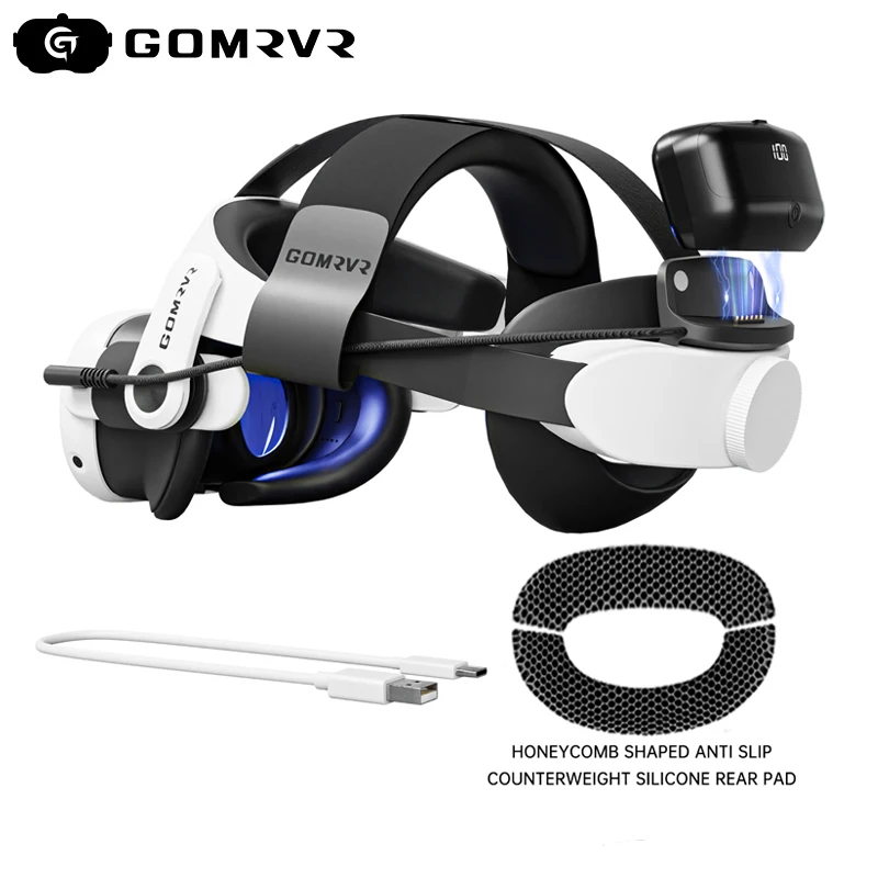  Quest 3（512GB）+ 予備バッテリー、ヘッドストラップ Quest 3 512GB VRヘッドセット バッテリーストラップ付き Amazon