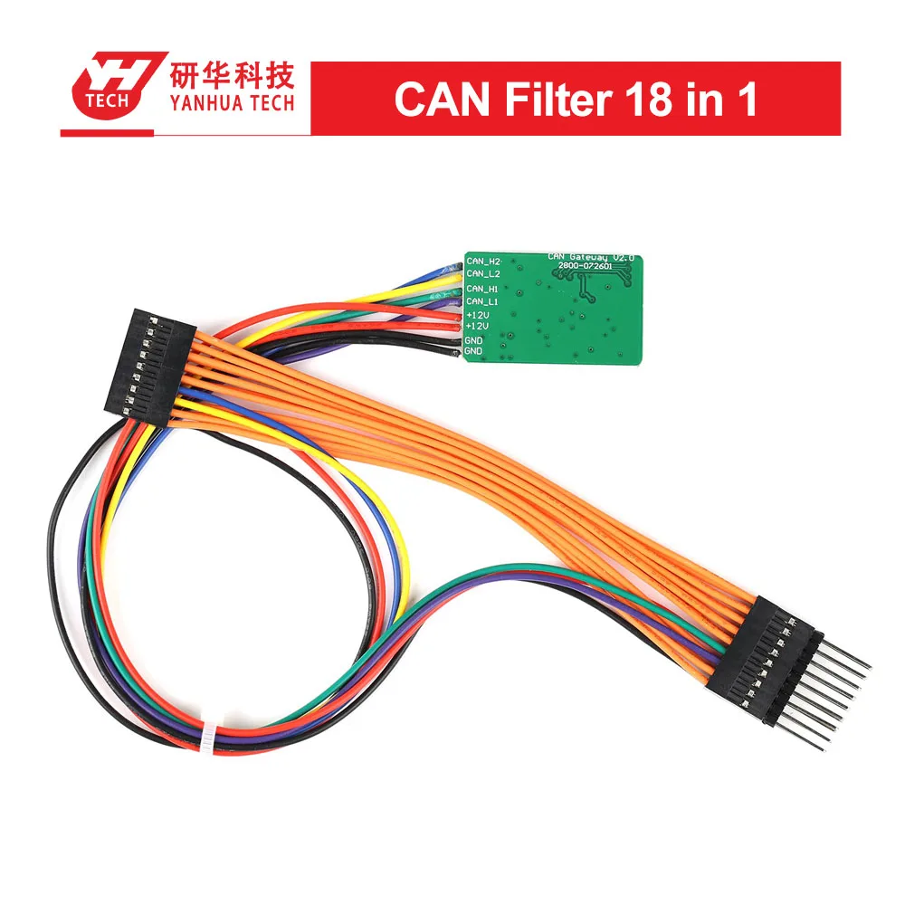 

Yanhua MB CAN Filter 18 In 1 Cluster Calibration CAN Filter for W222/W205/W447 for Benz/BMW Universal Filter