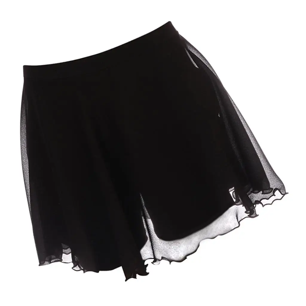 Ski Hip Butt Guard Shorts Pants with Skirt Figure Skating Snowboarding Cycling Riding-Select Sizes