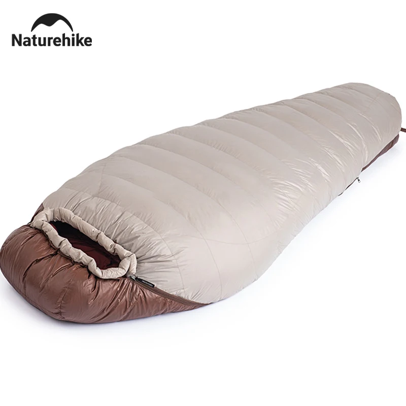 Sleeping Bag Naturehike Winter Mummy Duck Down Camping Sleeping Bag