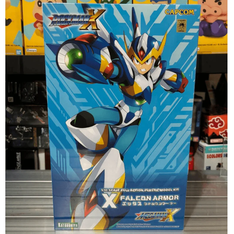 New Genuine 1/12 Rockman X Mega Man X Falcon Armor Plastic Model