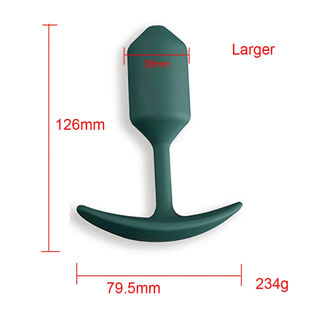 Vibrator Anal Plug With Balls Wearable Butt Plug Prostate Massager_voghion.com