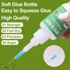Transparent Super Glue Extra Strong ABS PVC Plastics Instant Contact Vinyl Adhesive Fast Cyanoacrylate 502 Metal Silicone Bond 2