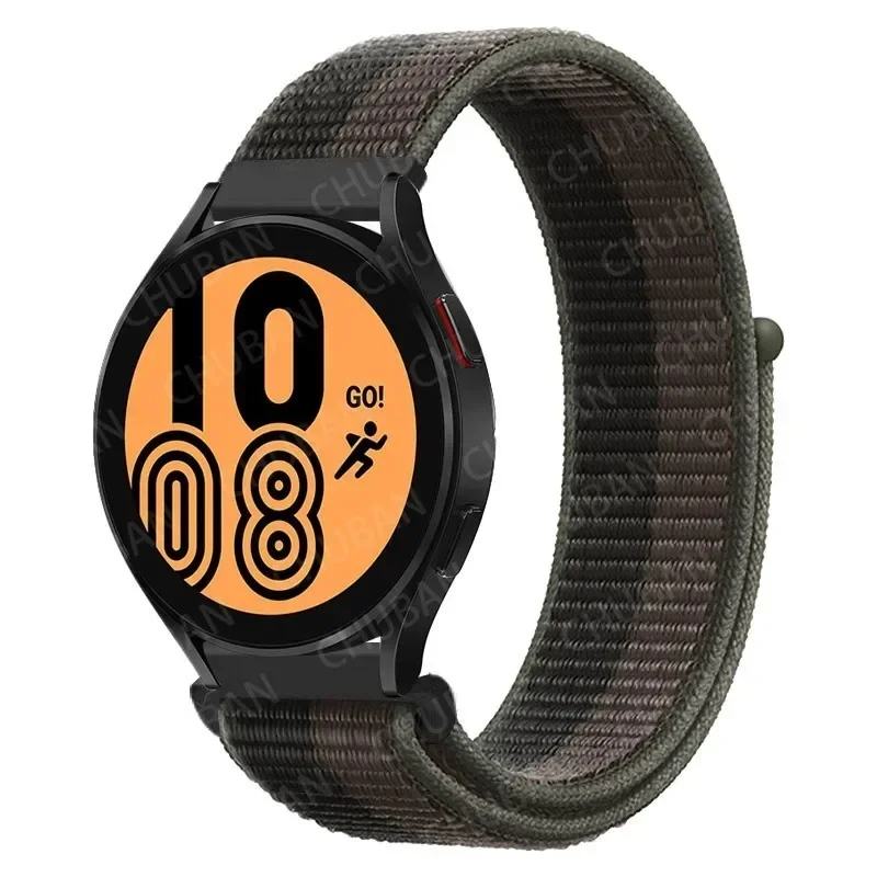Nylon Sport Loop Bracelet, 22mm/20mm Strap, Universal Smartwatch Band