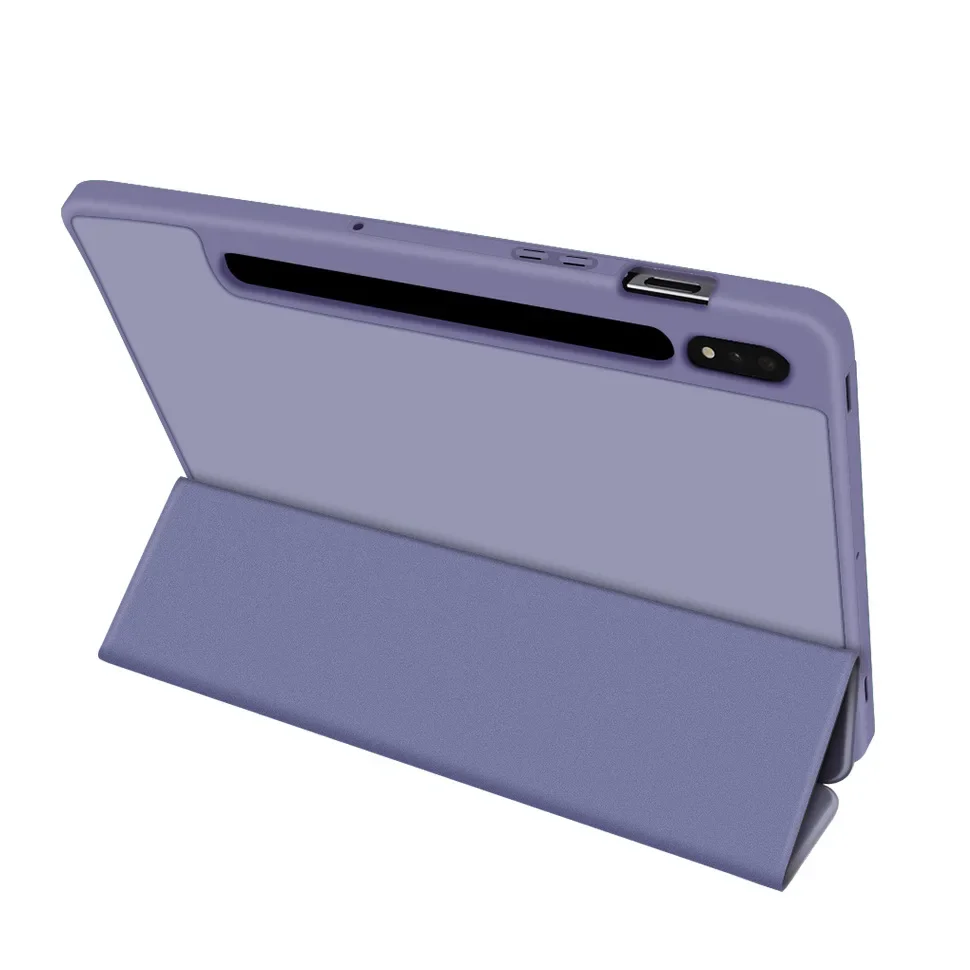 Case for Samsung Galaxy Tab S6 10.5 SM-T860 T865 Smart Cover Galaxy Tab S7 S8 S9 FE 11 Inch S9 FE PLUS 12.4 Pencil Holder Funda