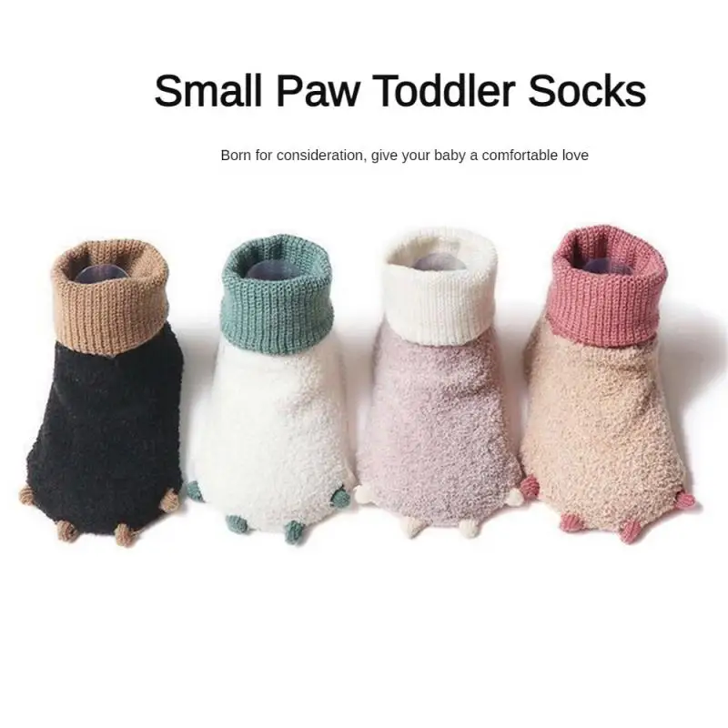 Printed Baby Socks Keep Warm In Winter Comfortable Baby Casual Foot Socks Trend Fashion Winter Printing Soft