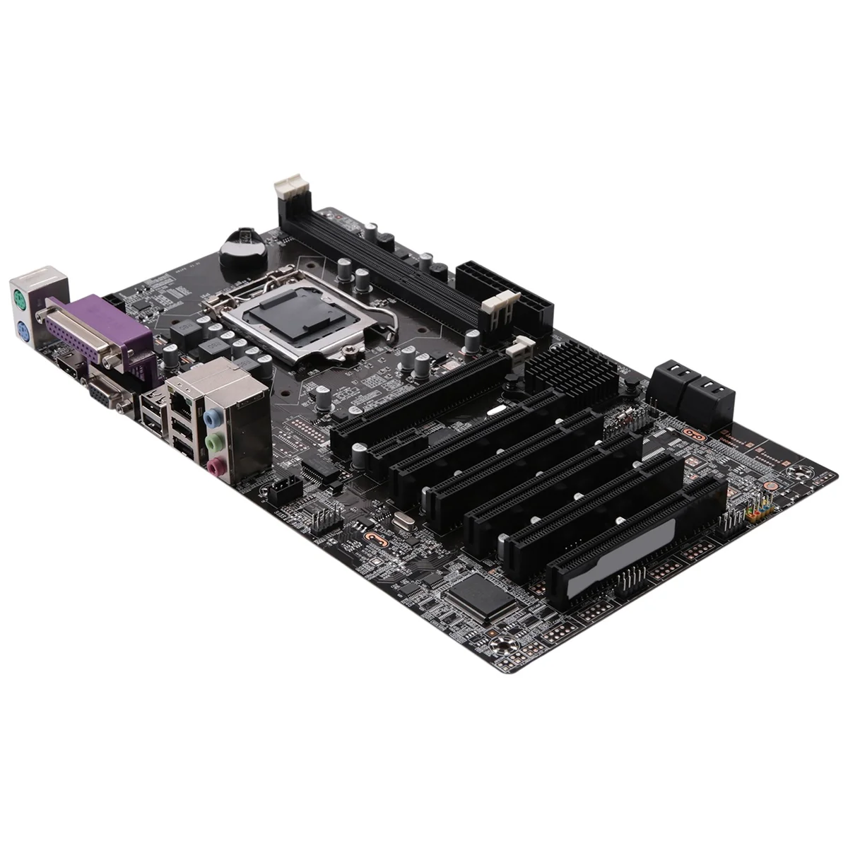 

H61 DVR материнская плата для мониторинга безопасности LGA1155 DDR3 5 PCI Express 16X Слоты промышленного настольного компьютера материнская плата