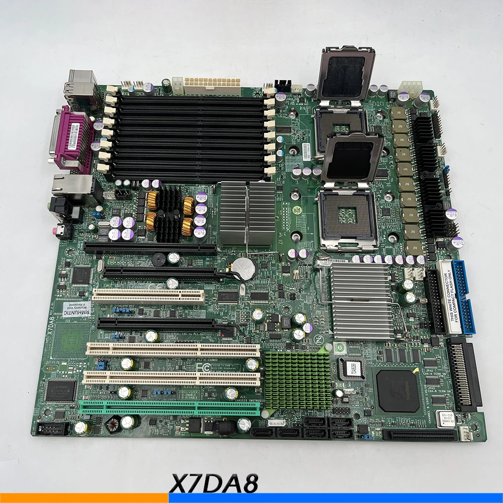 오리지널 워크스테이션 마더보드 X7DA8 SCSI PCI-X 의료용 보드