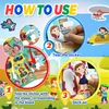 10 Set Reusable Kids Stickers Books Toys Novel DIY Sticker Matching Game Montessori Focus Learning Educational Toys For Children 3