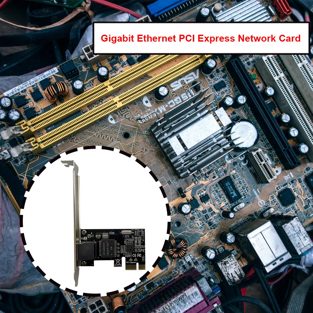 네트워크 카드 10/100/1000Mbps 기가비트 이더넷 PCI Express 네트워크 카드 PCIe RJ45 LAN 어댑터 데스크탑 컴퓨터 PC 드라이버 무료