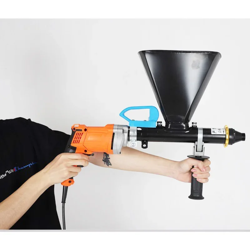 New 220V/900W Portable Gap Wall Grouting Machine Electric Mortar Grouting Gun Concrete Electric Mortar Caulking Gun
