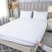 Waterproof Mattress Covers Protector Adjustable Bed Fitted Sheets with Elastic Band Single Double King Size 100/150/180x200 6