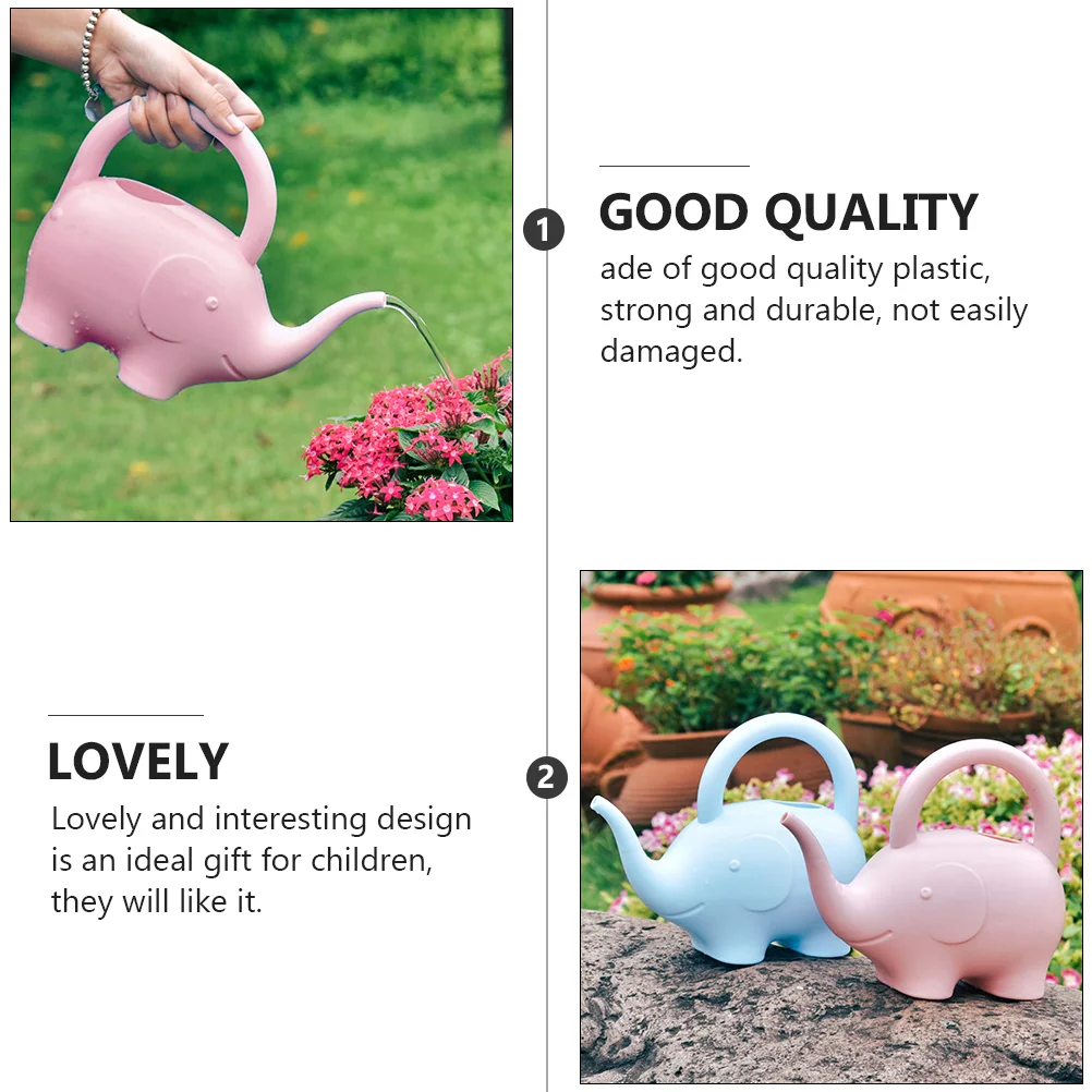 Elephant Watering Can Indoor Decorative Mini Gardening Cans Shower Vintage Plants Regators Pot Recycled Bucket Dogs Funnel