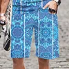 Harajuku 3D Ethnic Exotic Patterns Printed Beach Shorts Men Summer Vintage Swim Pants Fashion Streetwear Cool Trunk Board Shorts 3