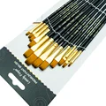 12 Black Flat