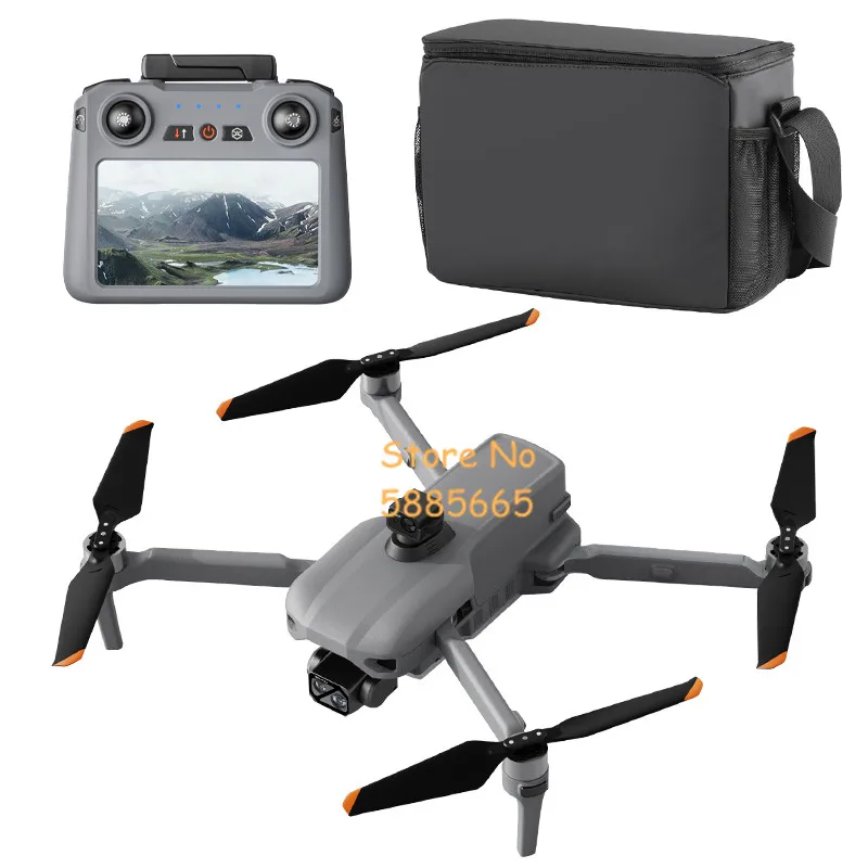 4K HD 360 ° 장애물 회피 기능 탑재 5.5인치 화면 FPV RC 드론 5G 5KM 3축 짐벌 원키 드롭 GPS 리턴 원격 조종 쿼드콥터