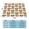 My Pet Alien Pou Flannel Throw Blanket Cute Cartoon Blanket for Bedding Car Super Warm Bedspread 5