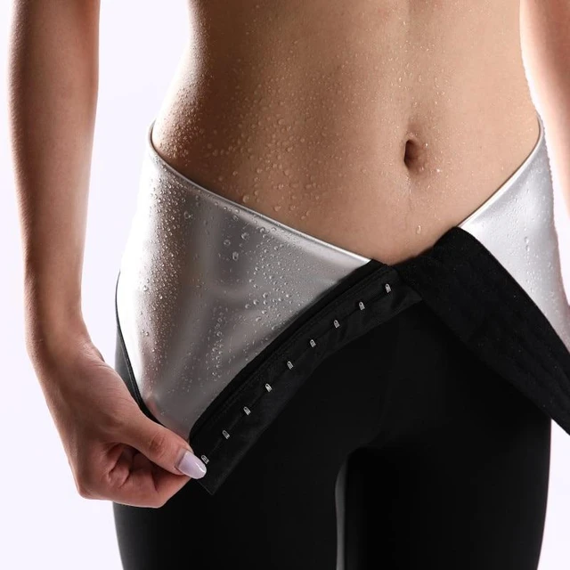 Leggings Women Black Breasted Shapewear Casual Inside Silver