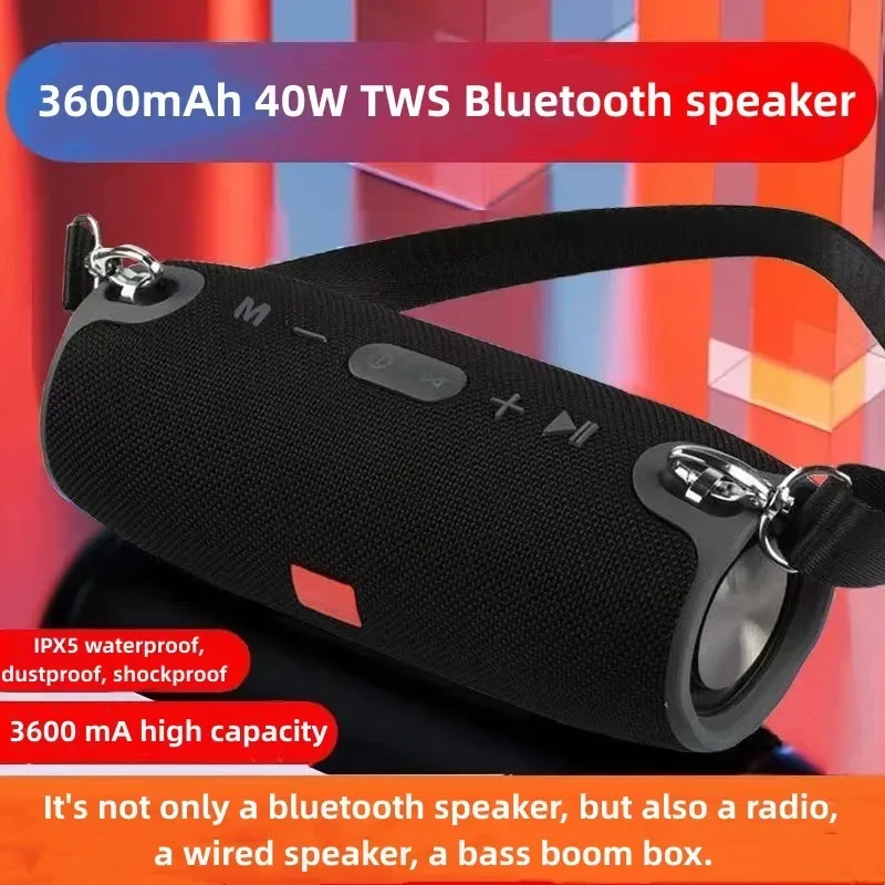 

Портативная Bluetooth-колонка, 40 Вт, 3600 мА · ч