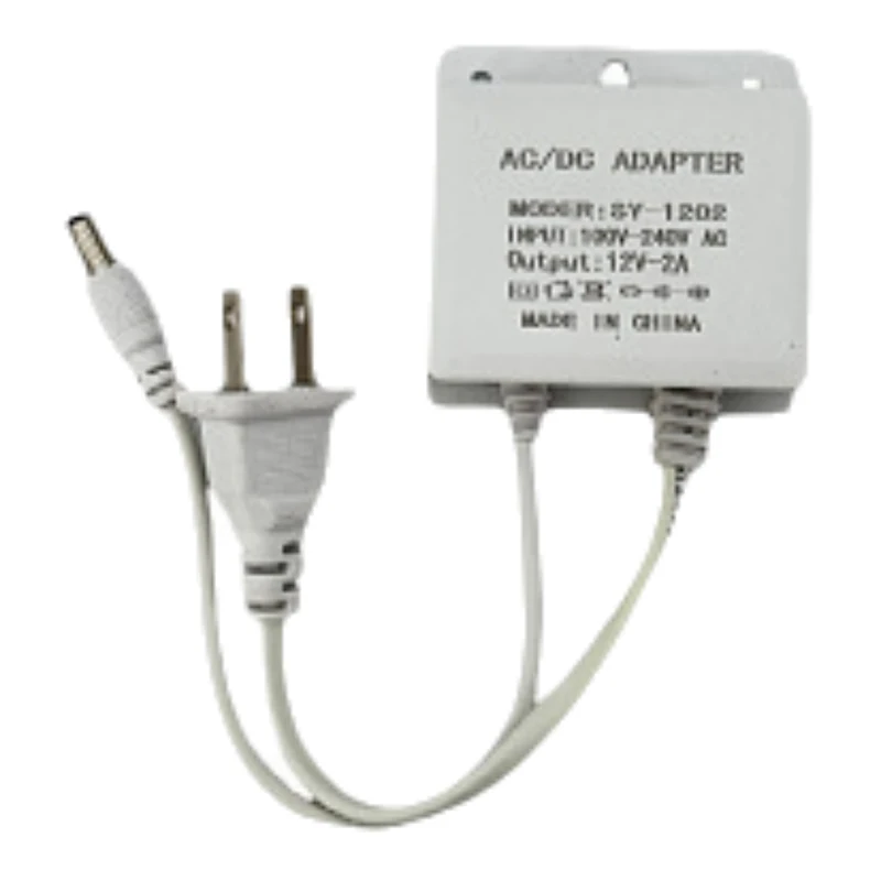 1Pcs EU/US Plug DC12V 2A Waterproof Power Adapter- AC100V-240V CCTV Security Camera Charger For AHD NVR DVR Surveillance Devices