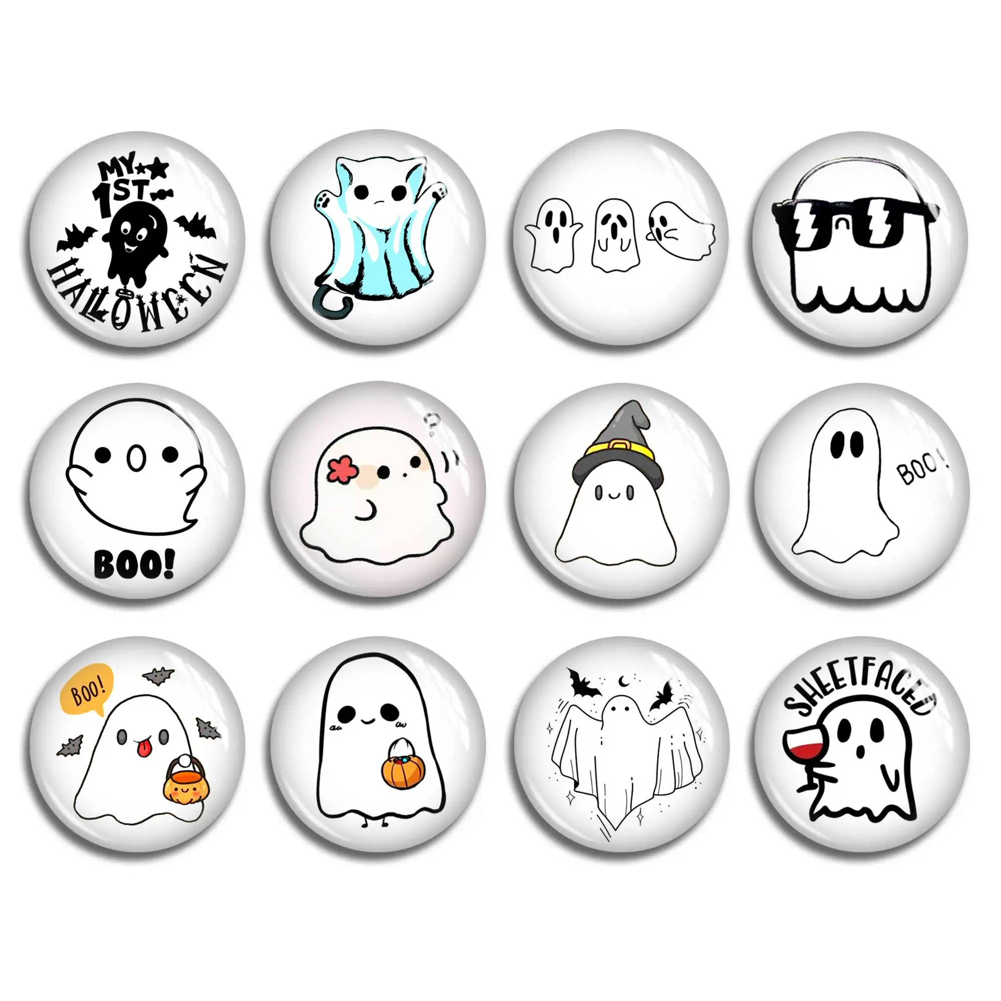 

Halloween Boo Cabochon, Spooky Boo Image Round/ Oval/ Teardrop Glass Dome , 10mm 12mm 25mm 40mm 10x14mm 13x18mm 20x30mm DIY Bead