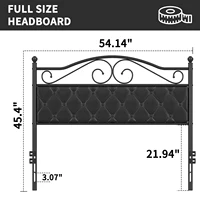 Upholstered Headboard for Full Size Bed Frame, Queen Size Bed Frame, Headboard Only 4