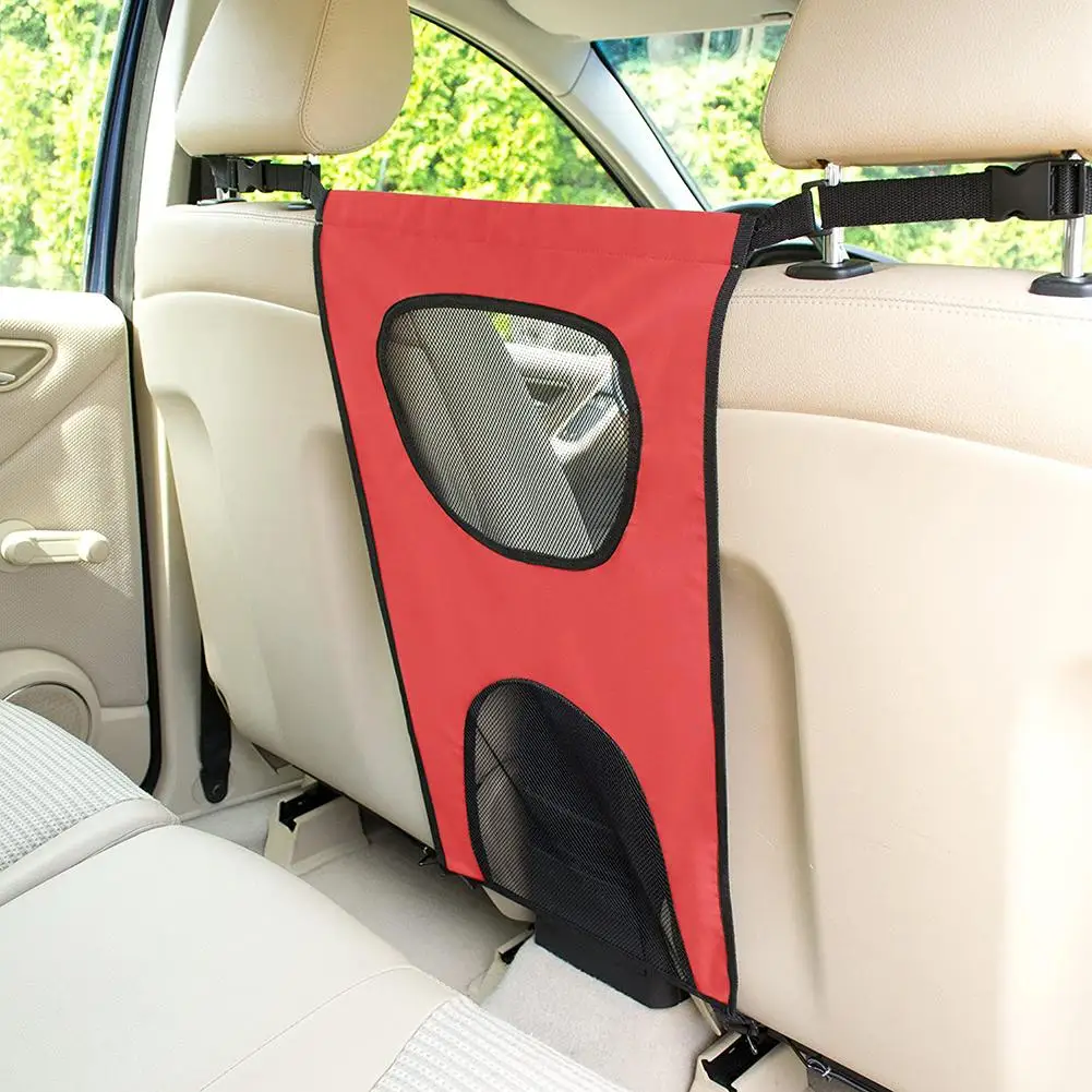 

Universal Pets Car Kids Nylon Car Pet Net Barrier Auto Lightweight Protective Fence Safety Durable Mesh Backseat Barrier