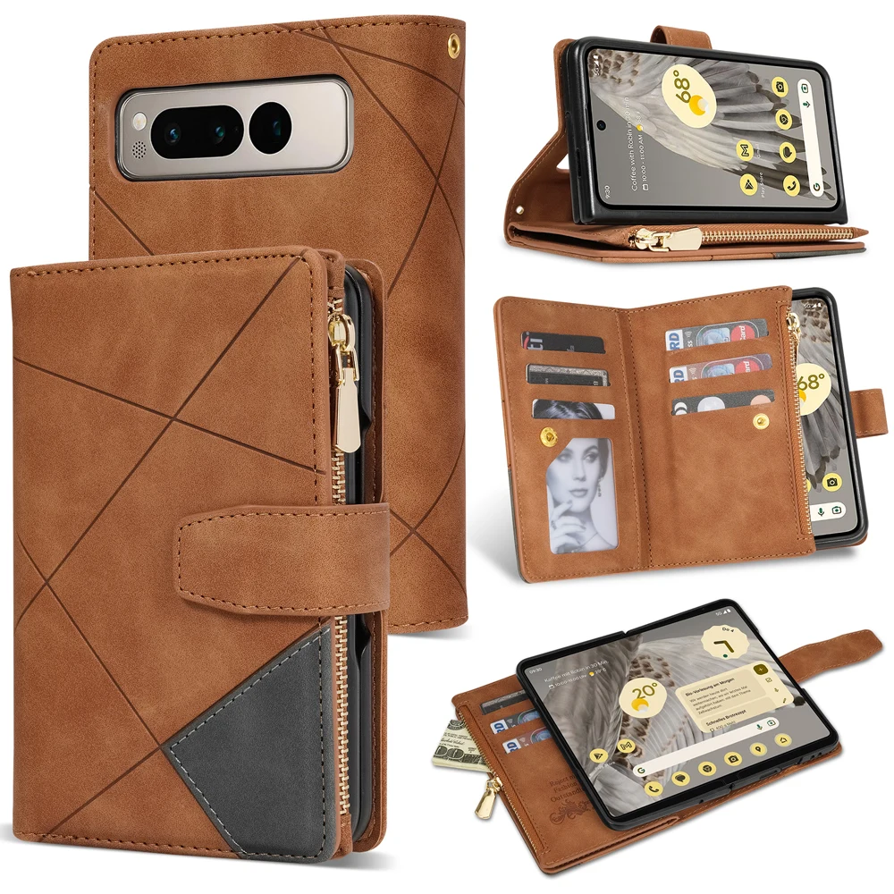 zipper wallet folio case