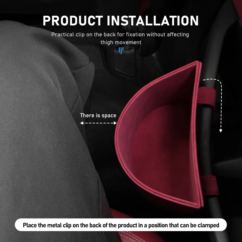 Lamb Suede Car Trash Can Auto Storage Box Rubbish Holder Bin For Jeep Renegade Compass Cherokee Wrangler Patriot Liberty