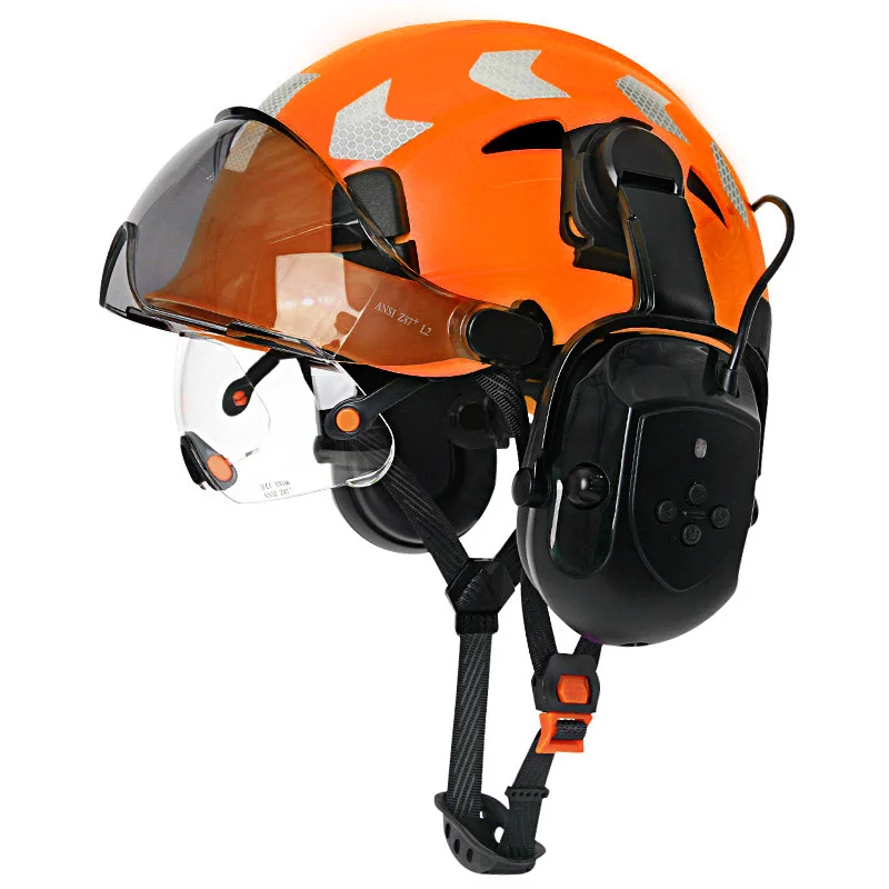 CR08 G with earmuffs