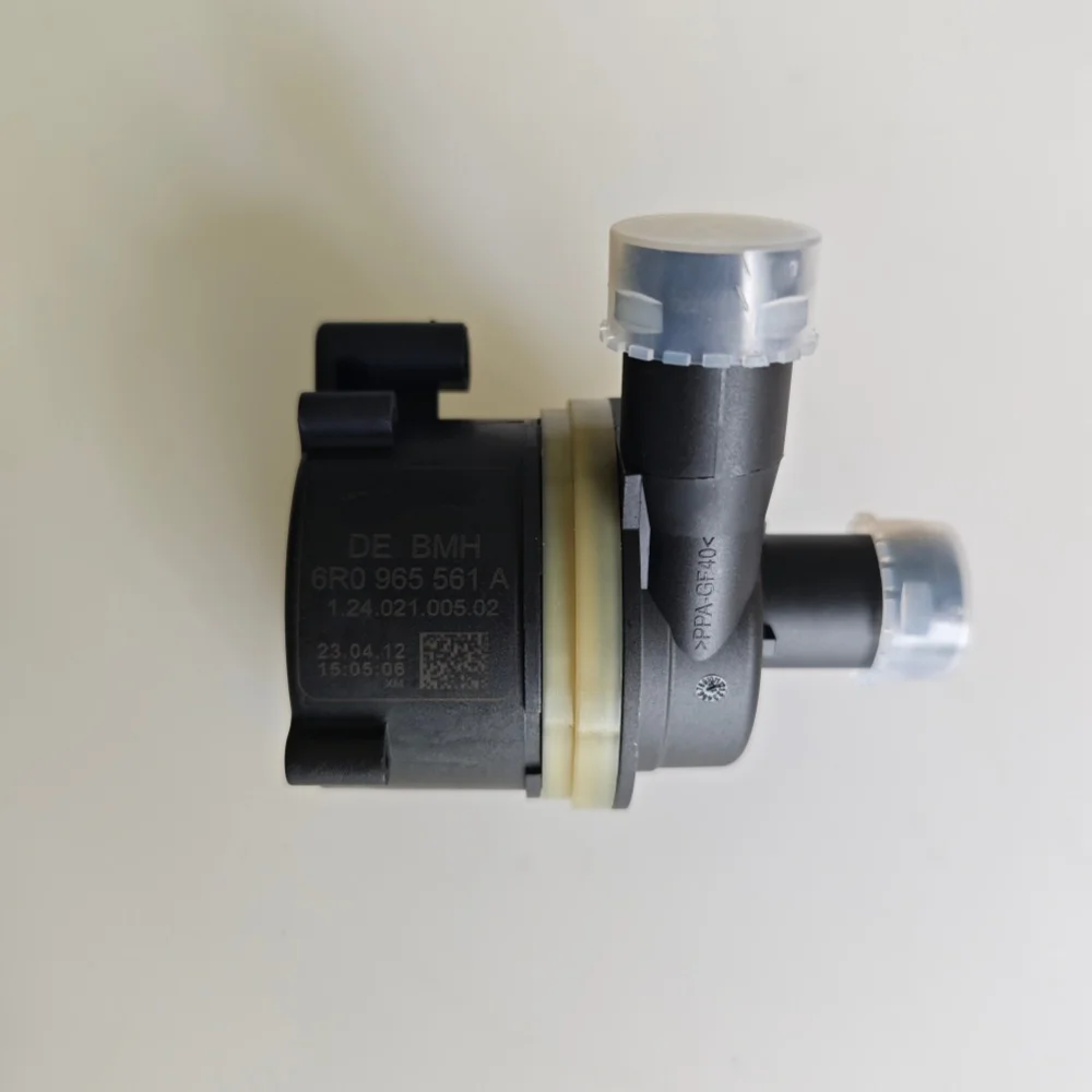 ของแท้ OEM 6R0965561A เสริมเพิ่มเติมปั๊มน้ําหล่อเย็น 6R0 965 561A สําหรับ VW Jetta Passat Audi A4 ที่นั่ง SKODA 1