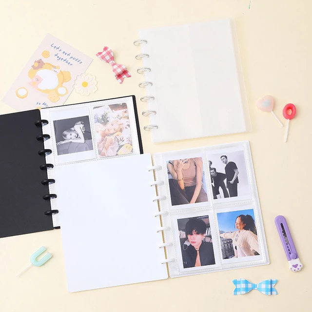 Mushroom Hole 3/5/7 inch Kpop Photocards Album Collect Book Star Chaser  Album Small Card Storage Album Stationery - AliExpress