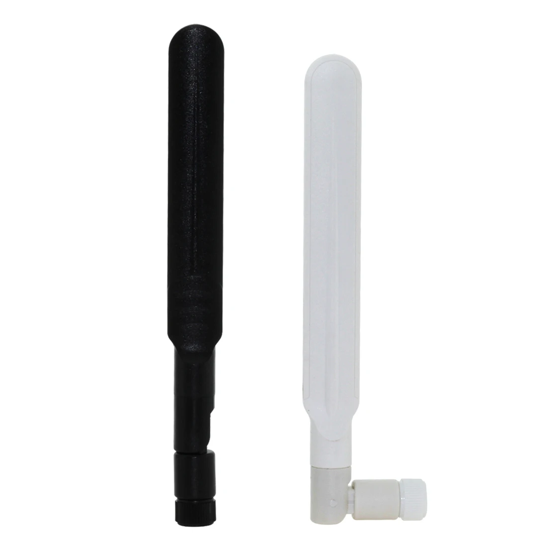 

1PC 700-2700MHZ LTE 4G Antenna 5dbi OMNI RP SMA Male Plug Connector Foldable Oars Flat Aerial 16cm White Black Color