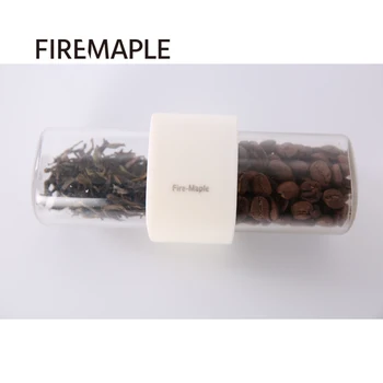 FIREMAPLE 휴대용 차 커피 항아리 컨테이너, 야외 주방 캠핑 용품, 낙하 방지 조미료 캔, 더블 엔드 병