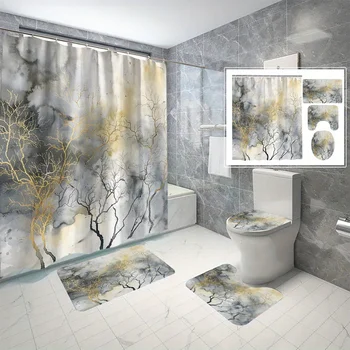 Landscape Bathroom Set 4-Piece 1