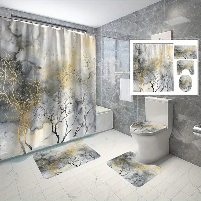 Landscape Bathroom Set 4-Piece 1