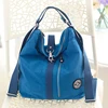 New Nylon Waterproof Backpack Bag For Women Girls Casual Zipper Sewing Backpack Retro Style Student Daily Bag Mochila Mujer 4