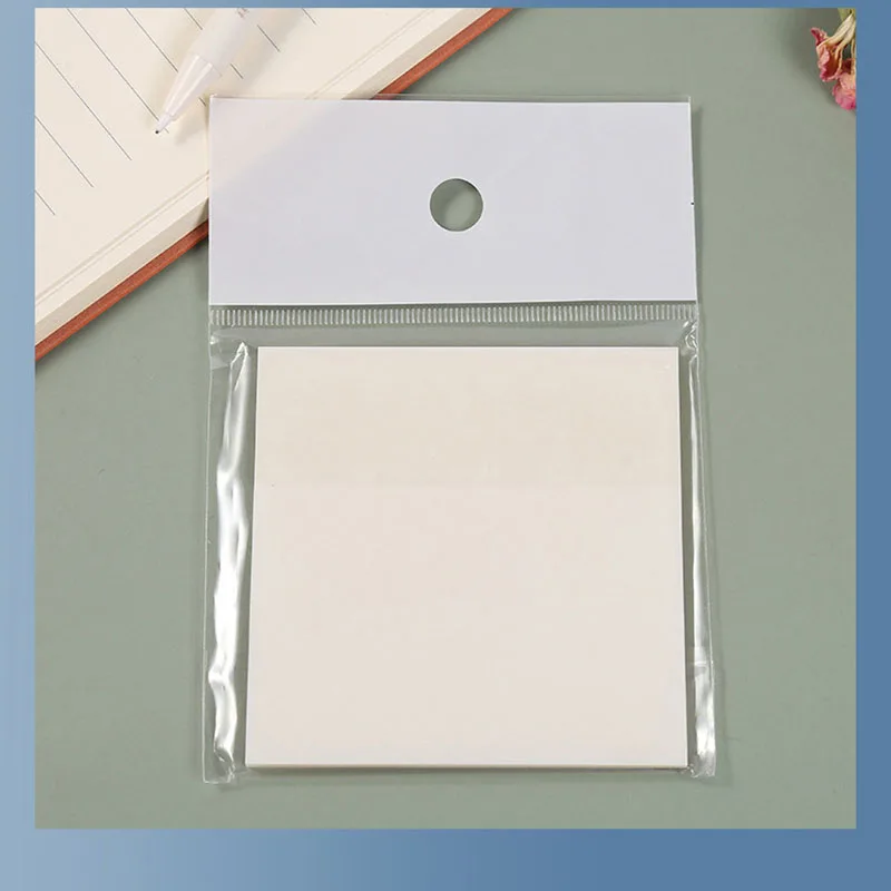 Sticky notes 100 sheets transparent scrapes stickers note pads posted it paper clear notepad school stationery office supplies