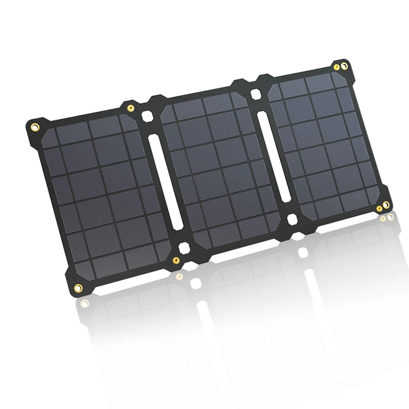 

Solar Panel 5V 21W USB Mobile Phone Power Bank Charger Outdoor Portable Foldable Solar Cells Battery Pack