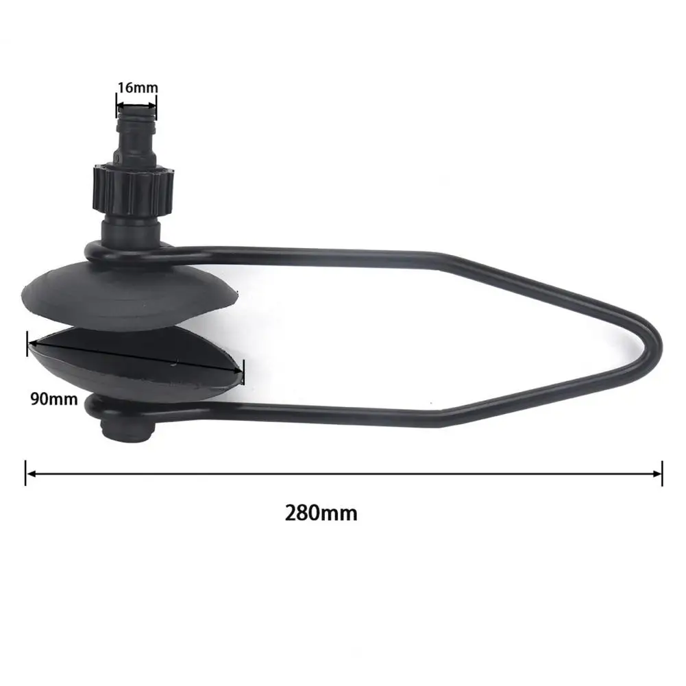 

Round Muff Universal Motor Flusher Portable Eco-friendly Simple Universal Ear Muff Outboard Engine Flusher