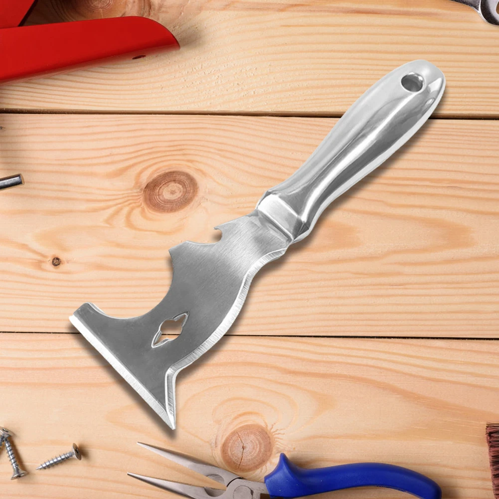 10 in 1 Putty Knife Spackle Tool Stainless Steel Painters Knife Multifunction Metal Scraper Taping Painters Tool
