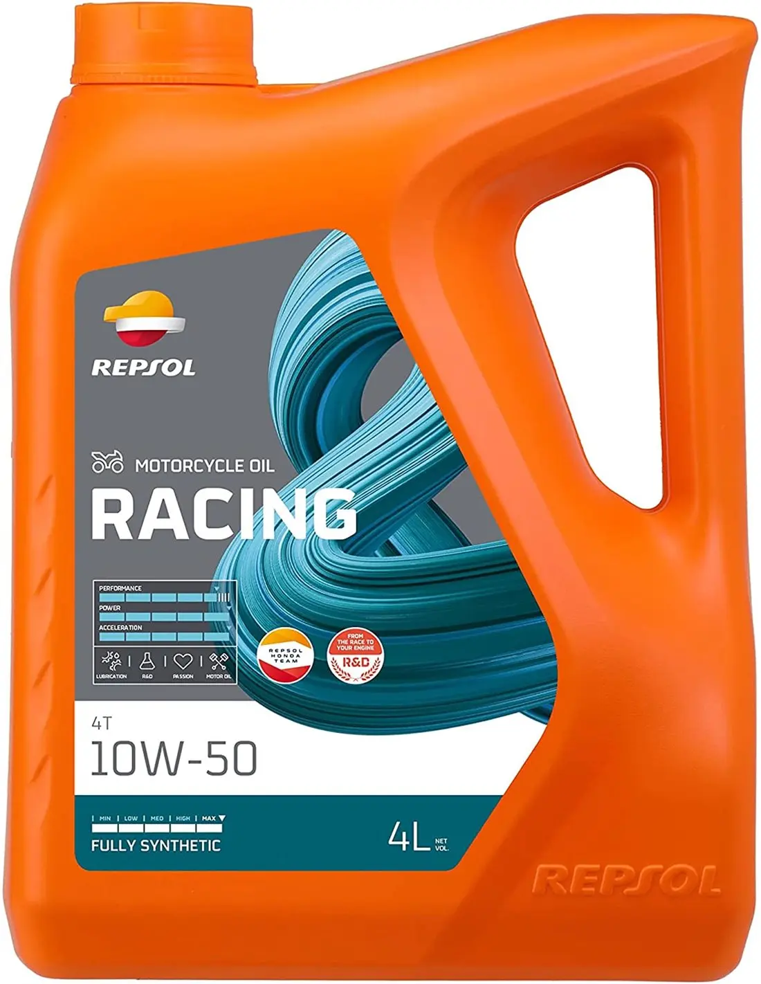 Olio Motore Repsol Moto Racing 4T 10 W50 4 Litri Repsol