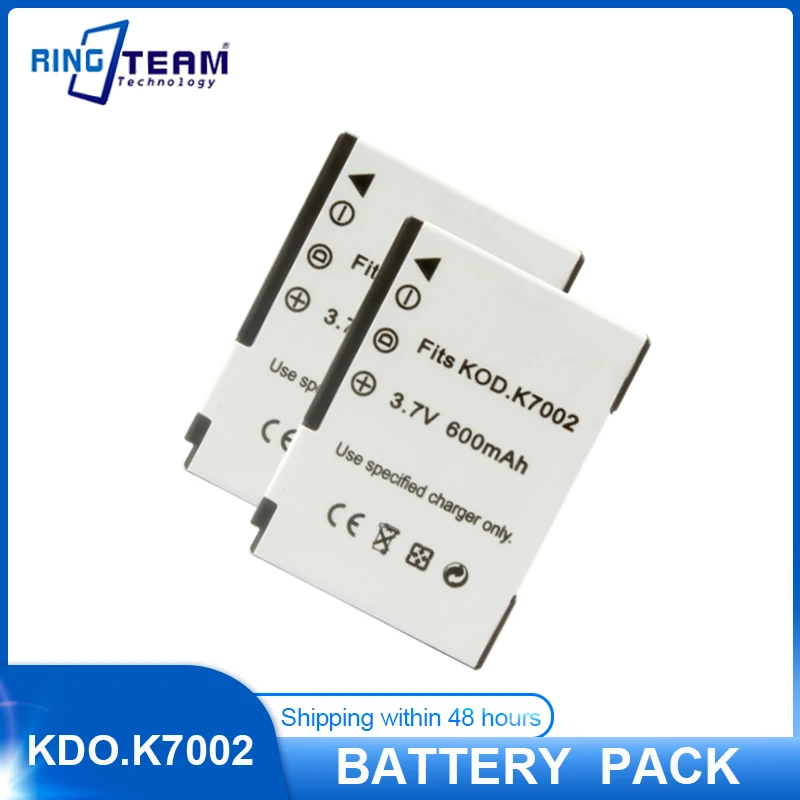 3-7V-600mAh-KLIC-7002-K7002-Rechargeable-Li-ion-New-Digital-Camera ...