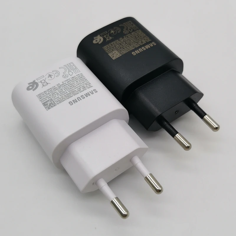 Super Fast 25W PD Charger with EU Adapter for Samsung Galaxy Devices